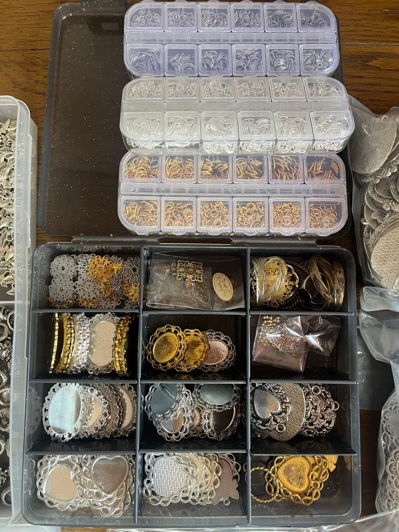 【在庫処分】ハンドメイドパーツ　まとめ売り