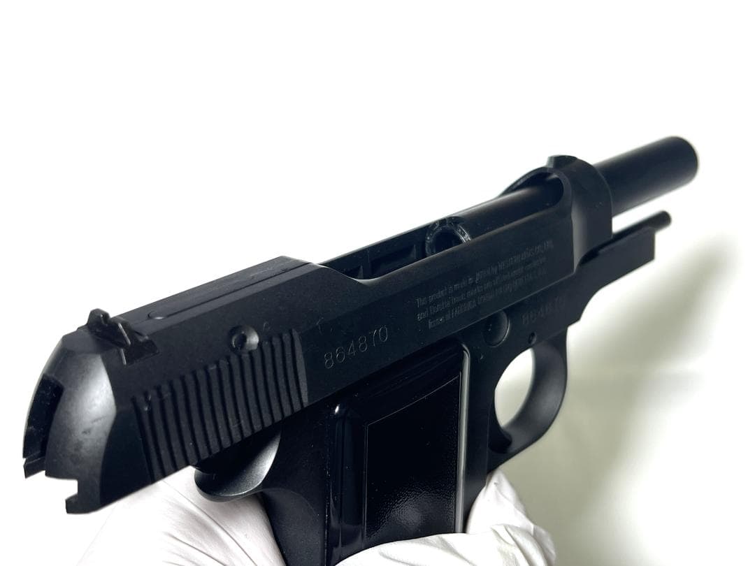 中古】 WA ベレッタM1934 カーボンブラックHW 黒染め