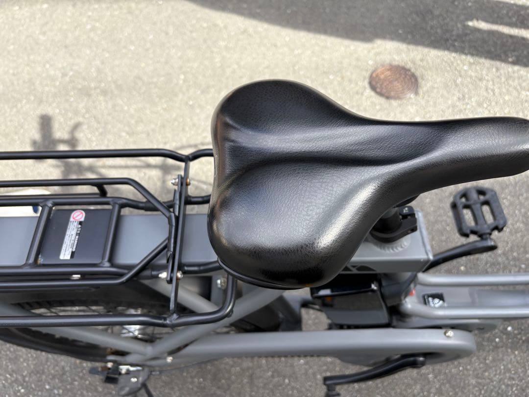 yuto36 アサヒサイクルロゴワゴンe 電動自転車 グレーLOG