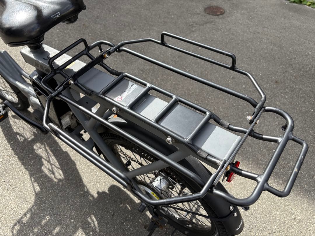 yuto36 アサヒサイクルロゴワゴンe 電動自転車 グレーLOG
