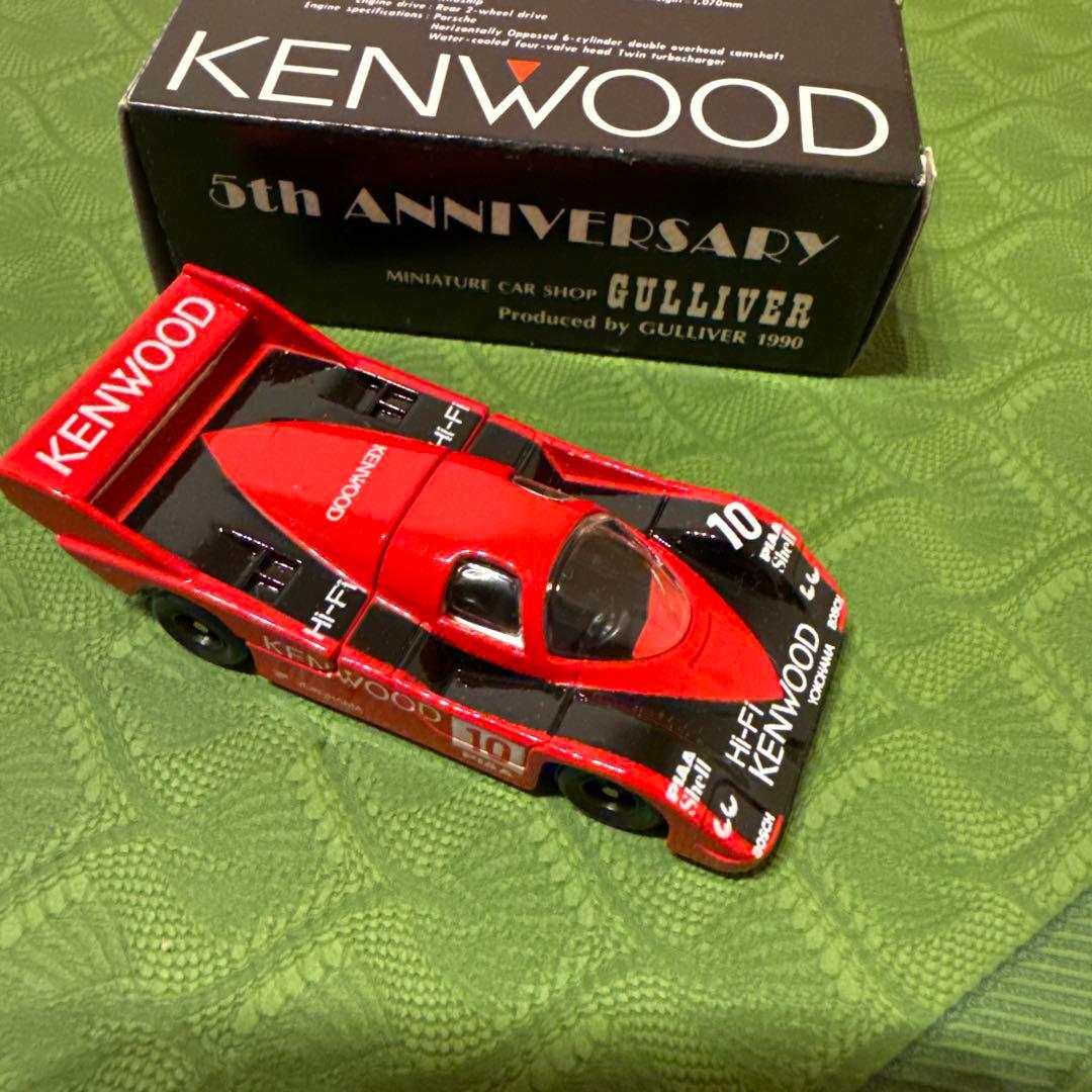 トミカ　ケンウッド ポルシェ 956のミニカー