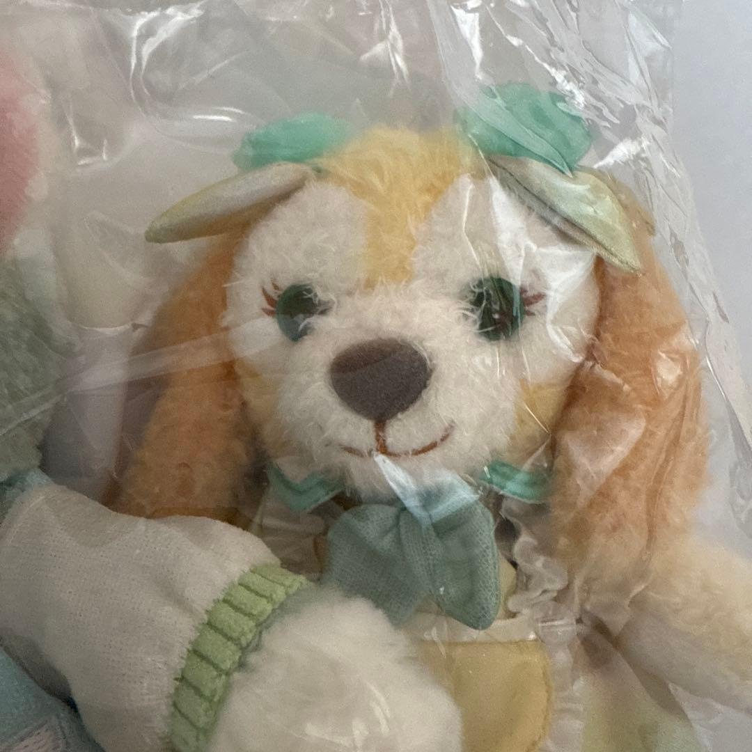 ダッフィー&フレンズ20周年　ポージープラッシー　カラフルハピネス　全7人セット