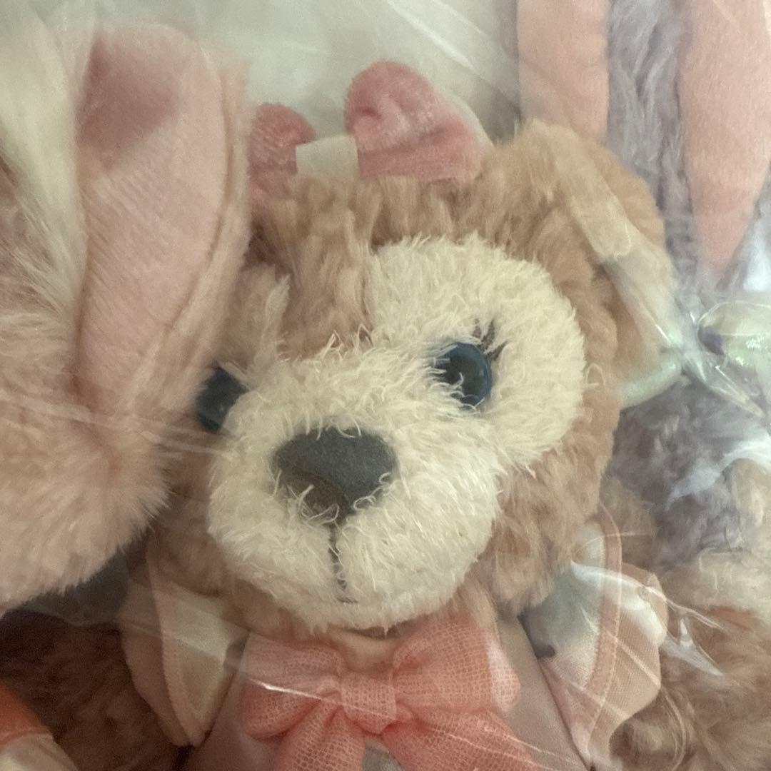 ダッフィー&フレンズ20周年　ポージープラッシー　カラフルハピネス　全7人セット