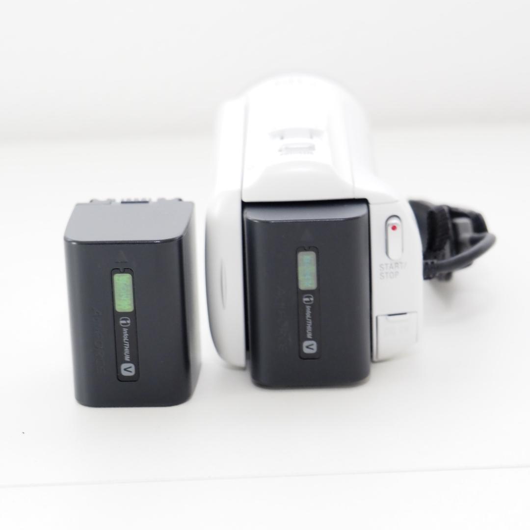 SONY HDビデオカメラ HDR-CX480 ホワイト 光学30倍 ソニー