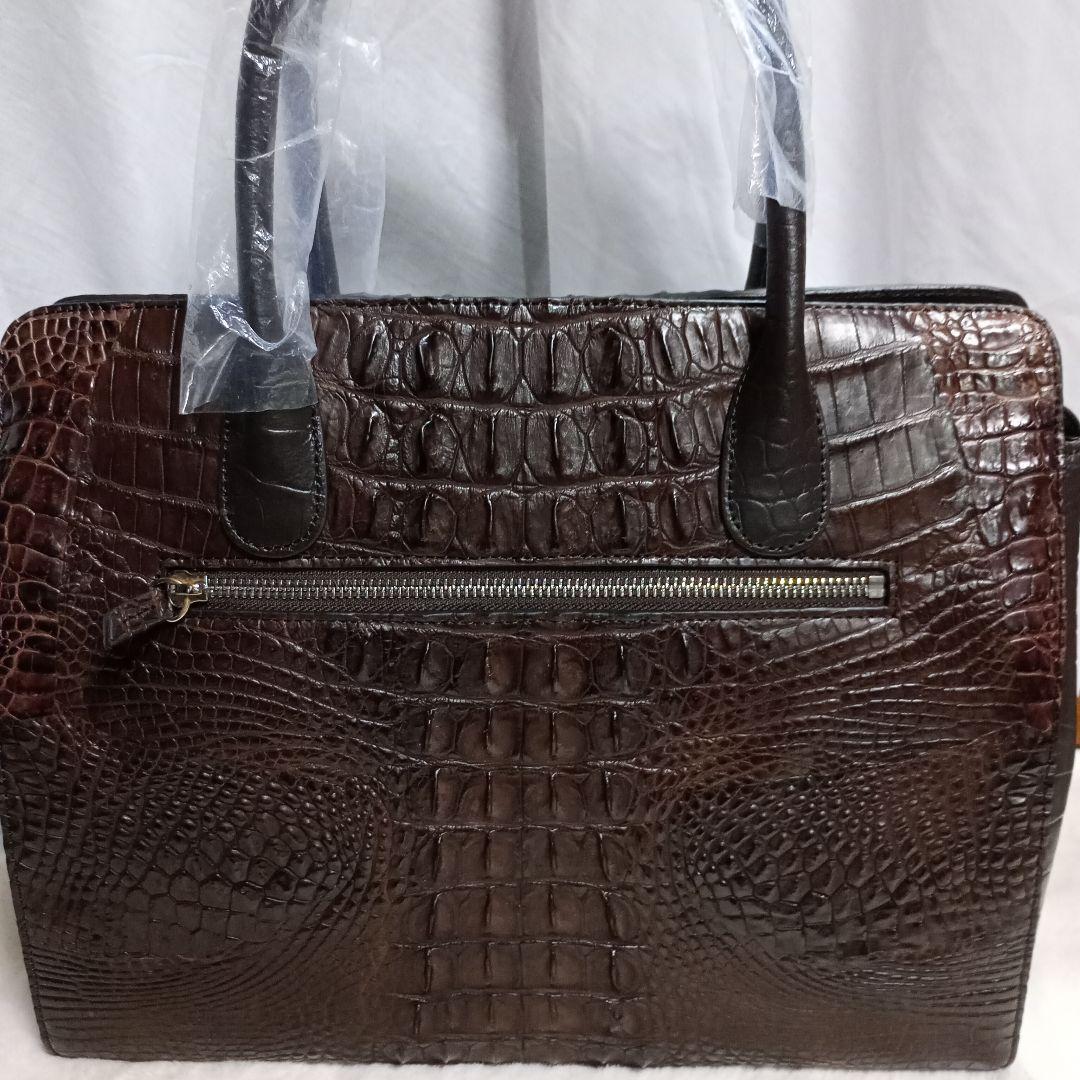 【新品未使用】RODANIA ロダニア 2WAY ハンドバッグ クロコダイル