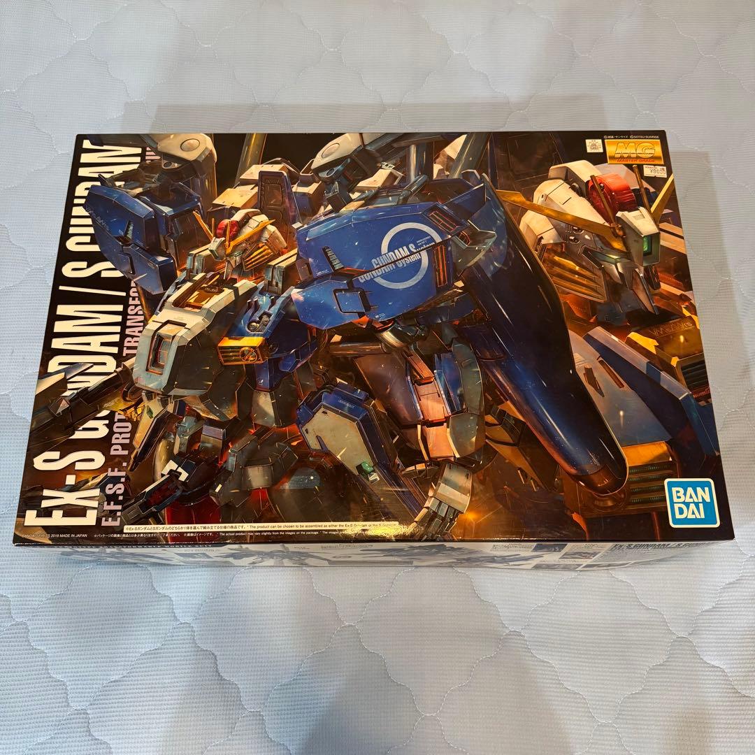 【シン】【素組み】MG 1/100 Ex-Sガンダム/Sガンダム FAZZ