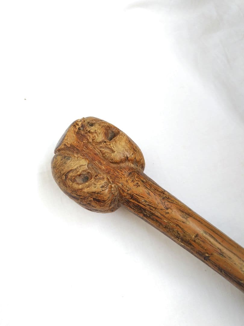 棍棒 木製 アンティーク 約40cm 不思議