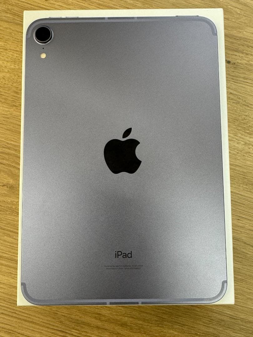 水没ジャンク iPad mini（第6世代）スペースグレー WI-FI 64GB iPad