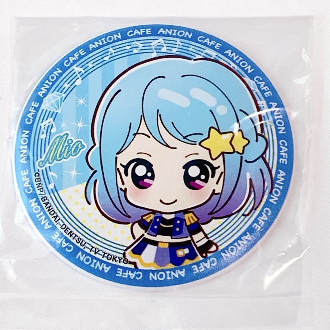 新品　アイカツフレンズ　湊みお　マグバッジ　アクリルバッジ　ドレスラバーチャーム