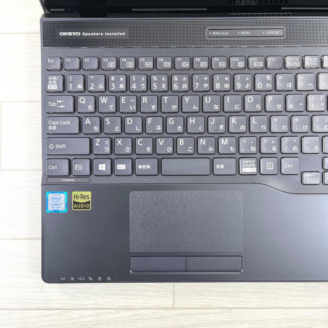 富士通 第8世代i7 新品SSD512＋HDD1T メモリ16 ノートパソコン - メルカリ
