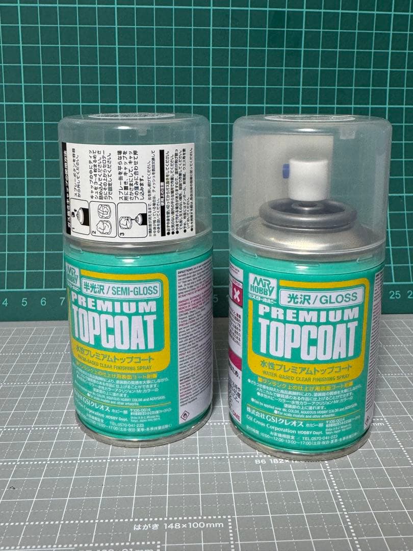 プラモデル塗装引退セット