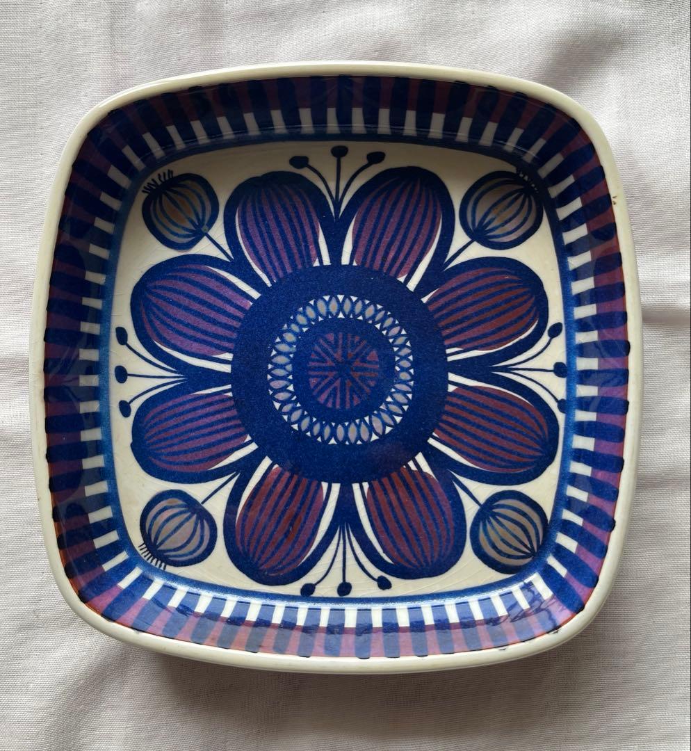 値下げ⭐︎ロイヤルコペンハーゲン テネラ 角皿 17cm 北欧 ヴィンテージ