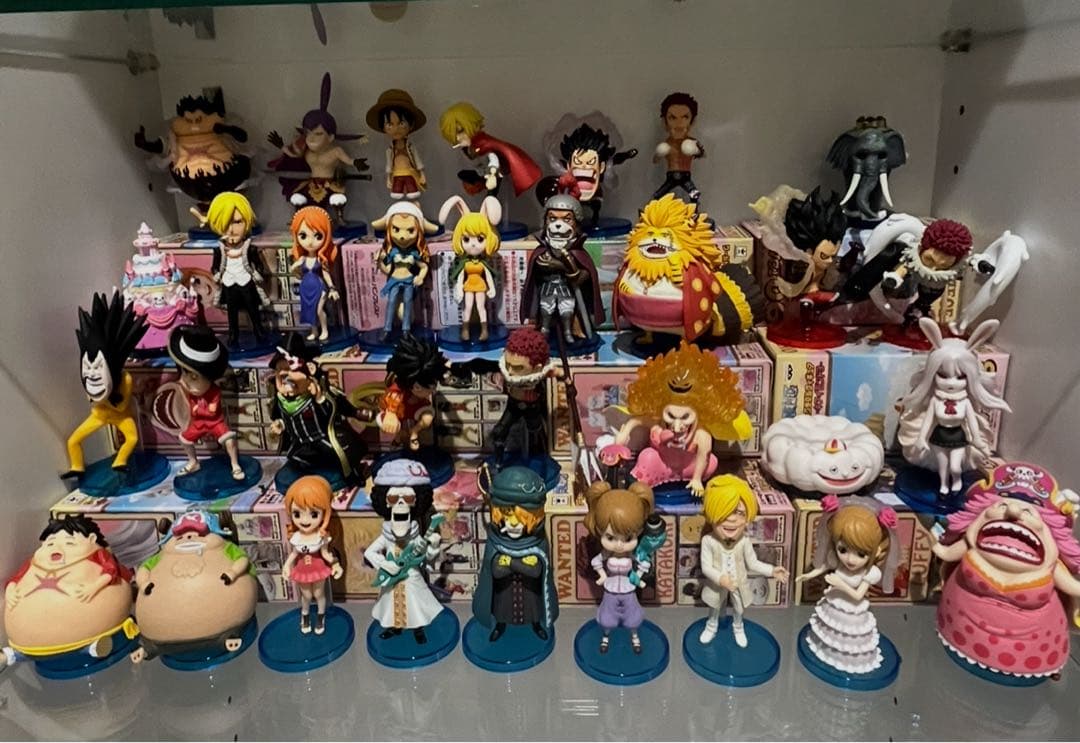 ワンピース フィギュア　ワーコレ　ホールケーキアイランド　ゾウ編