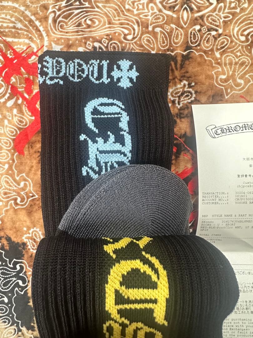 【新品】 Chrome Hearts 3足セット　お得！