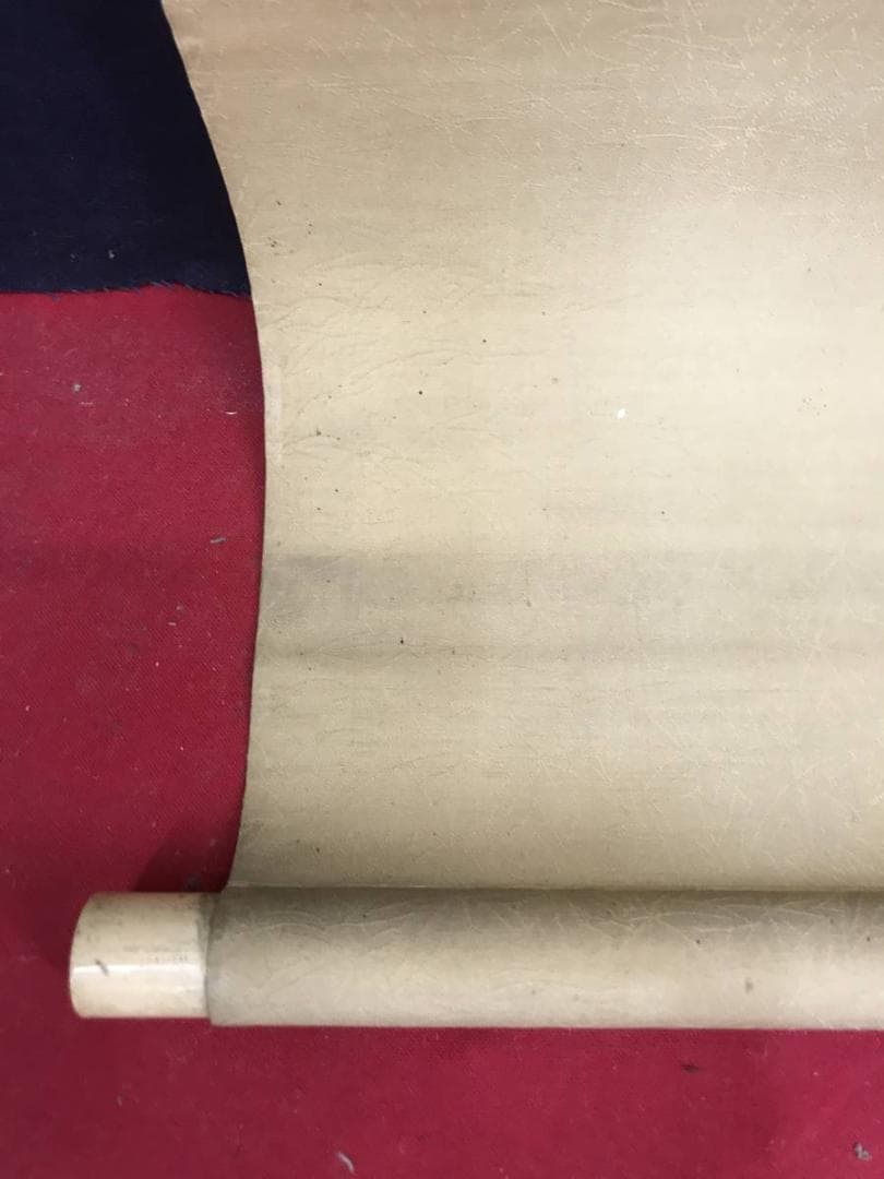 【真作】矢沢弦月/嵐峡筏下り図/山水図/嵐山図/掛軸/名家伝来/AC-52