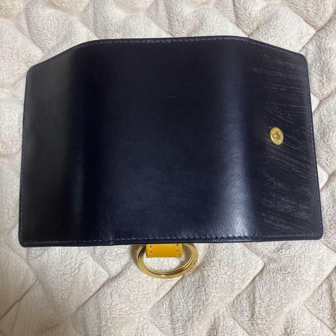 未使用級】WhitehouseCox レザー 6蓮 キーケース キーリング付 - メルカリ