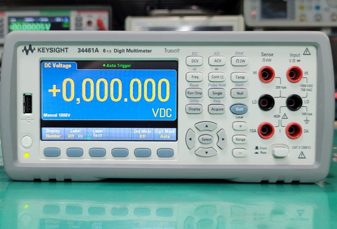 動作良好! KEYSIGHT 34461A 6.5桁 デジタルマルチメーター 34461A マルチメータ キーサイト キーサイト・テクノロジー | 速納.com