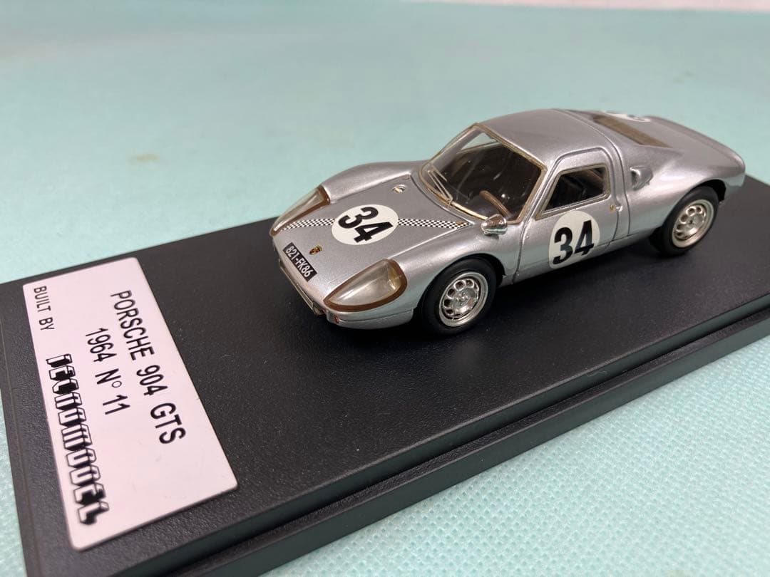 tecno model ポルシェ　９０４ＧＴＳ　１９６４年ル・マン　No.３４