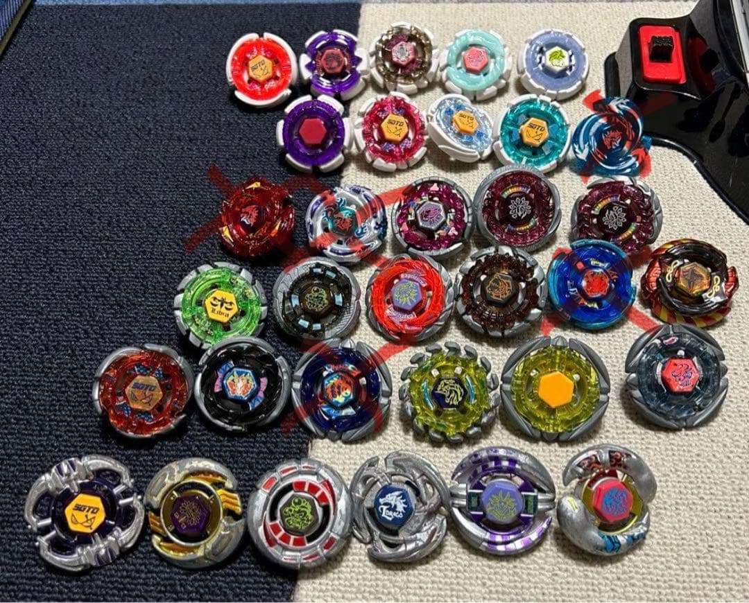 ベイブレード メタルファイト まとめ売り ランチャー付き