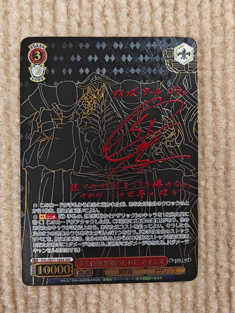 ヴァイスシュヴァルツ 劇場版オーバーロード 全ては理想郷のために