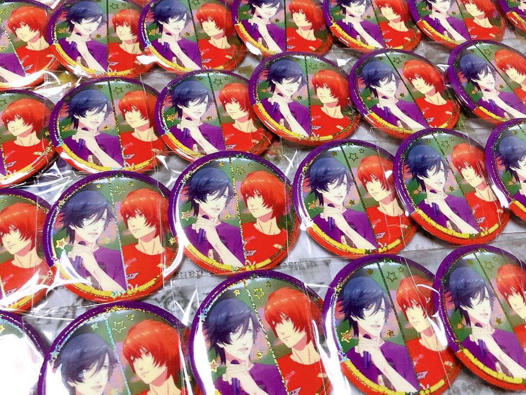 うたプリ スタツア 音也 トキヤ 缶バッジ ガチャガチャ ハグソング