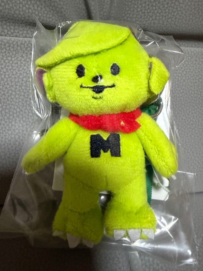 緑色のマスコットキャラクターミセスグリーンアップルメメルキーホルダー メメル キーホルダー ミセスグリーンアップル公式キャラクター「メメル