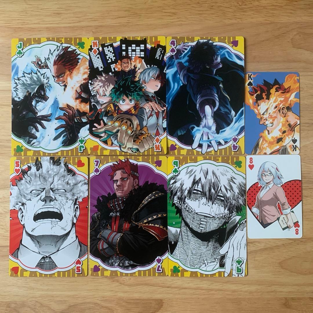 僕のヒーローアカデミア ヒロアカ トランプ カード 原作 爆豪勝己 ♢J