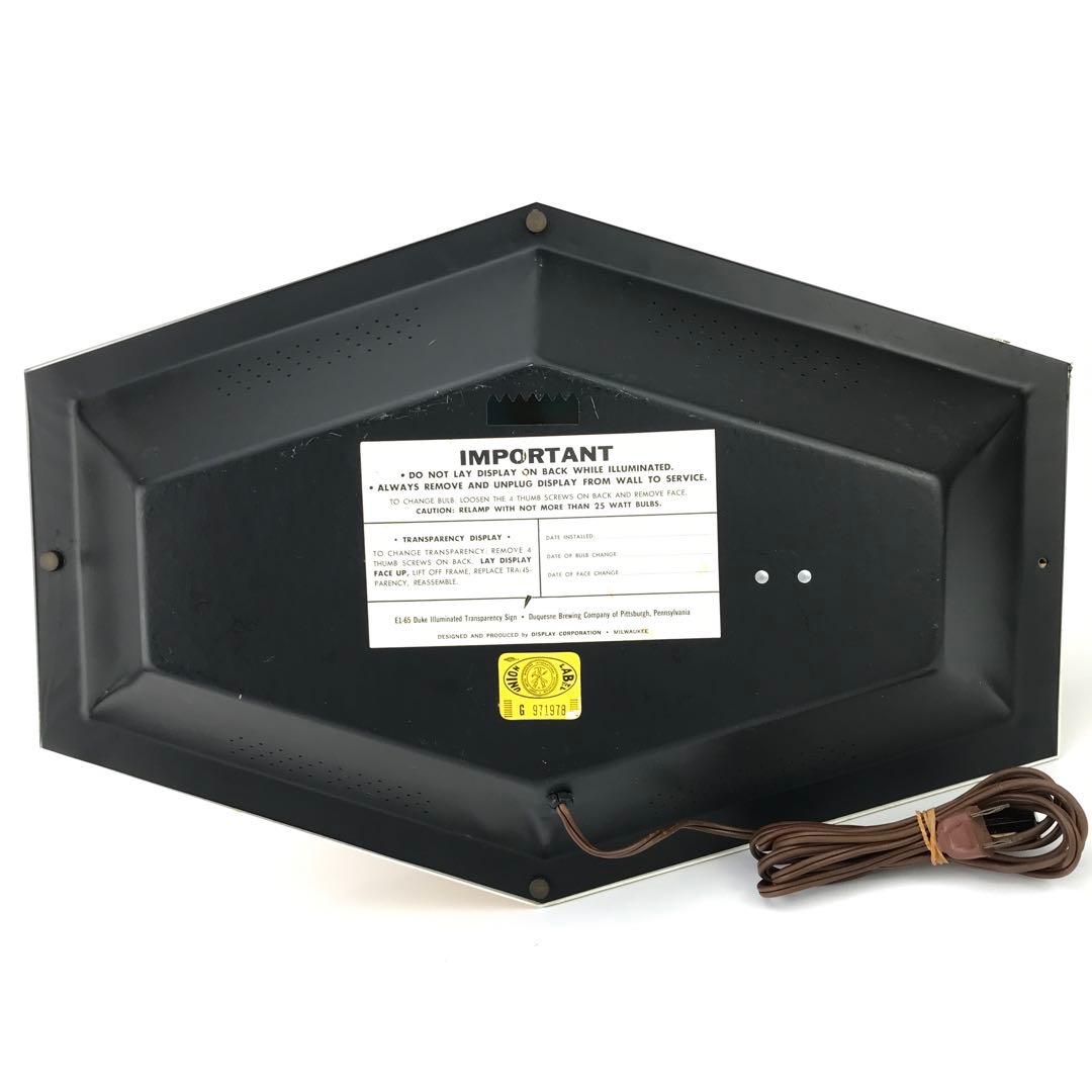 非売品 激レア DUKE BEER デュークビール 広告60年代 サーフィン版