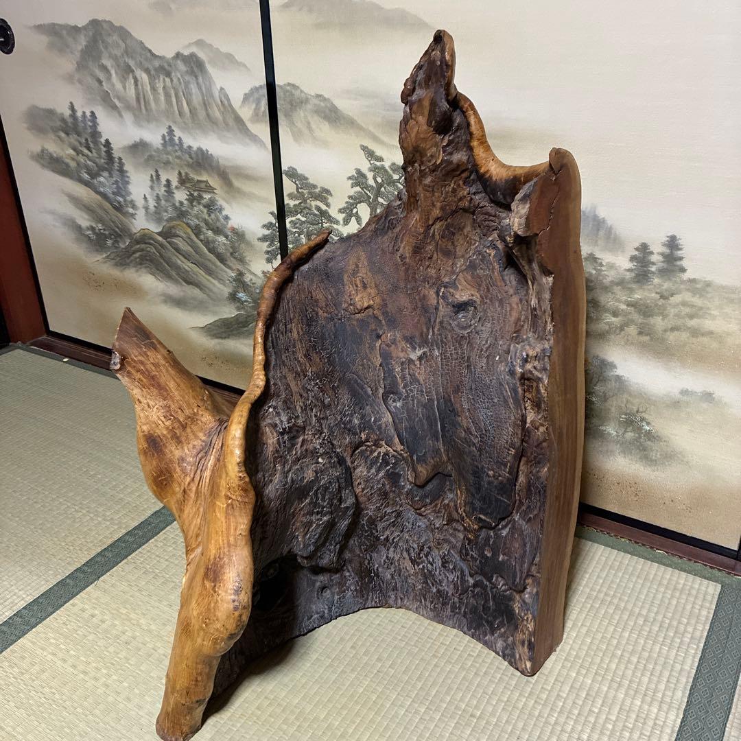 衝立☆天然木 自然木 玄関オブジェ