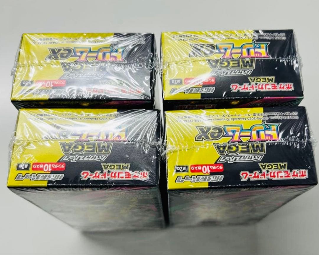 ポケモンカード MEGAドリームEX シュリンク付き4Box