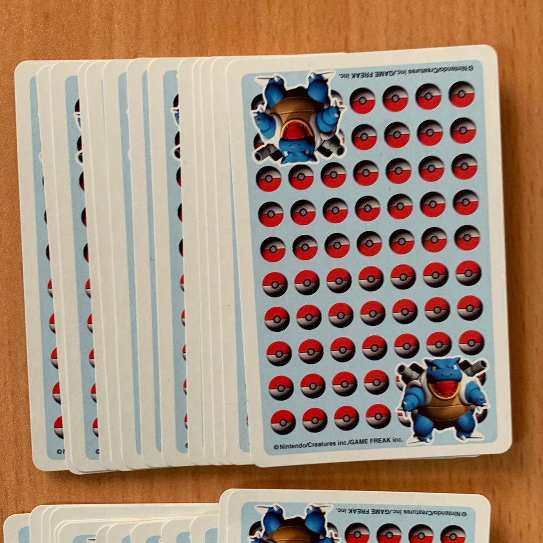 ポケモントランプ ブルー 青 カメックス 1998年 任天堂