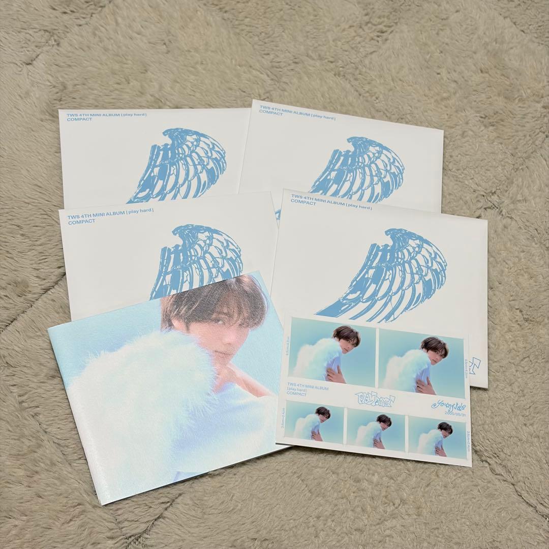 TWS ヨンジェ】play/hard Compact 4枚セット - メルカリ