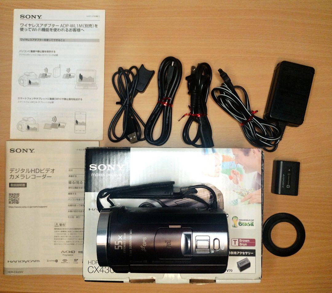 SONY HDR-CX430V 付属品完品 おまけ付き ソニー