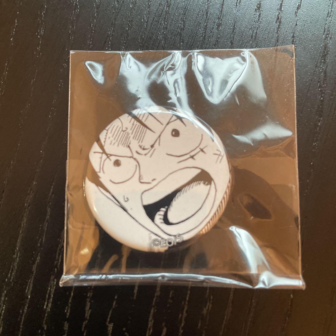 ワンピース ONEPIECE ALL FACES ルフィ 缶バッジ