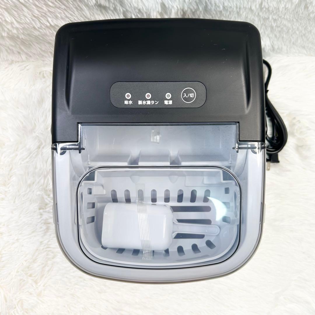 【未使用】【即冷え6分】高速製氷機 卓上 省スペース ステンレス 製氷機