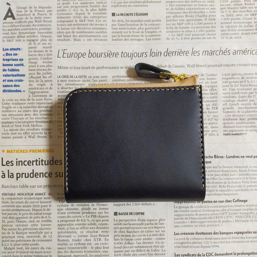 【寺田】L字ファスナーウォレット