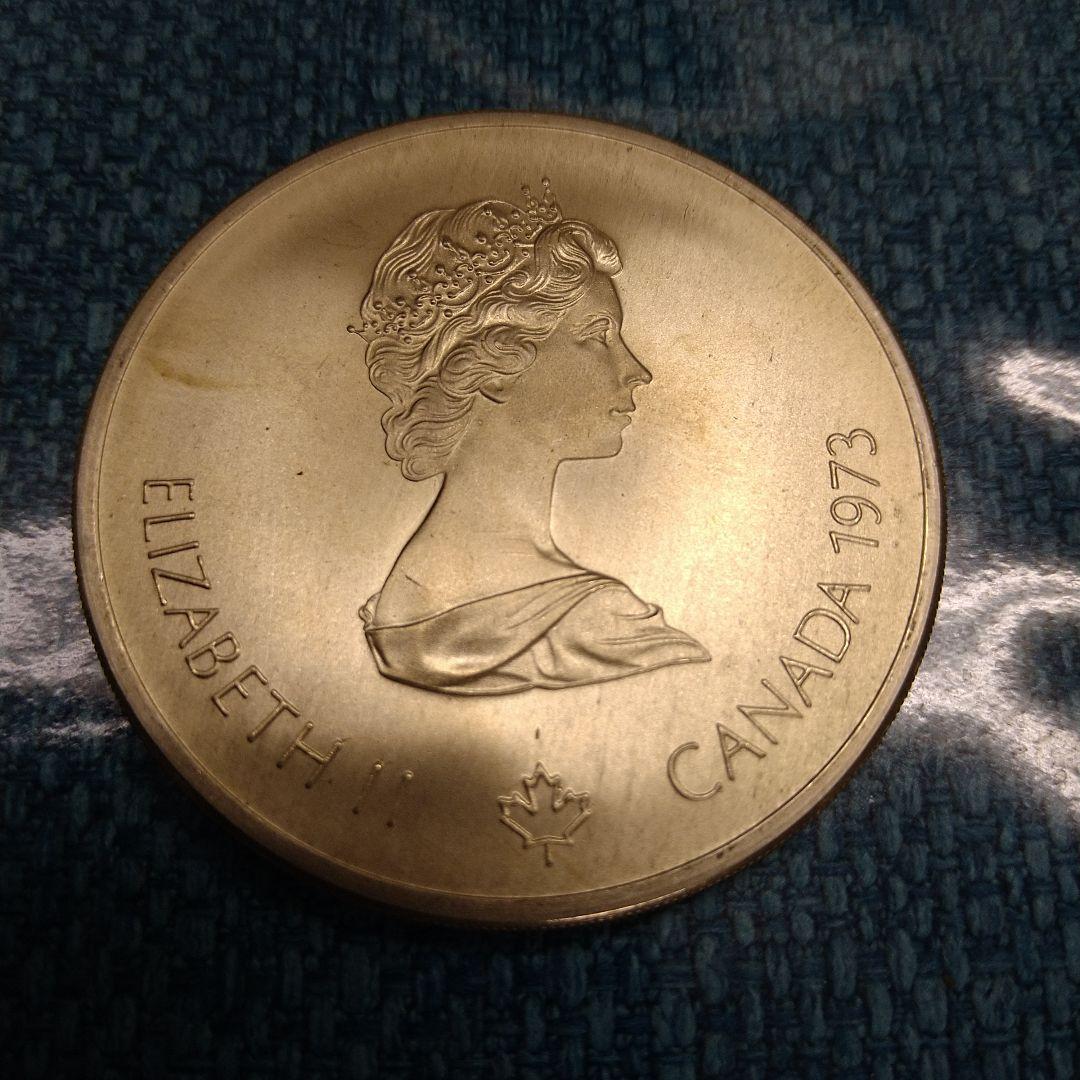 カナダ 10ドル モントリオール オリンピック 銀貨 1976年 - メルカリ