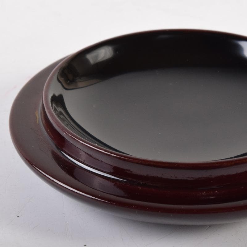 茶道具　輪島塗　元岡清斉作　春草蒔絵　金輪寺棗　共箱　V　7203