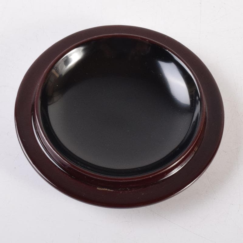 茶道具　輪島塗　元岡清斉作　春草蒔絵　金輪寺棗　共箱　V　7203