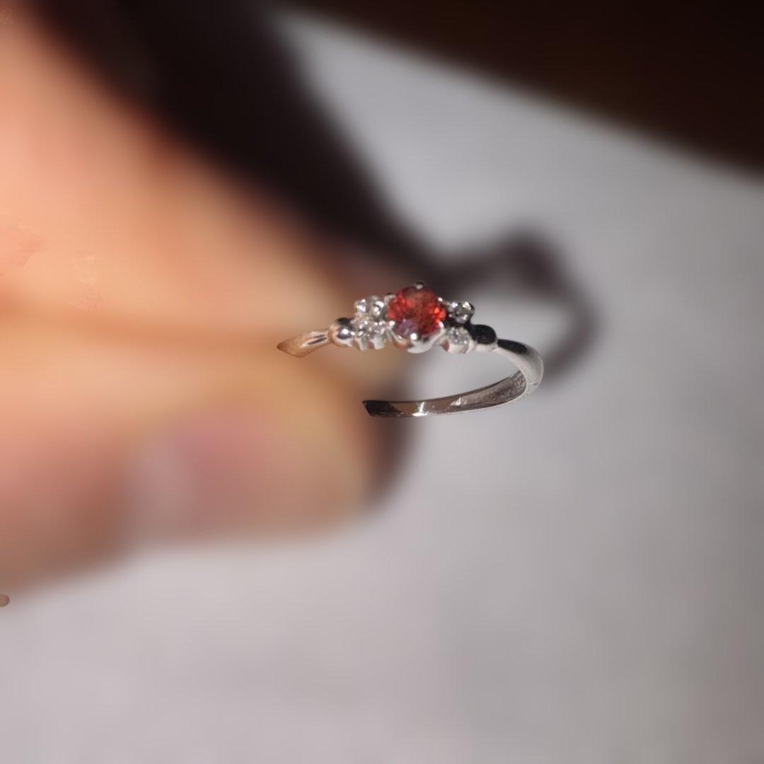 pt900ルビー指輪