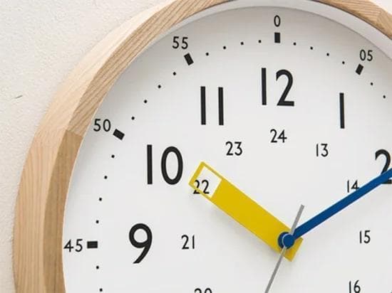 【新品】 インターフォルム 電波時計 Storuman CL-2937 イエロー