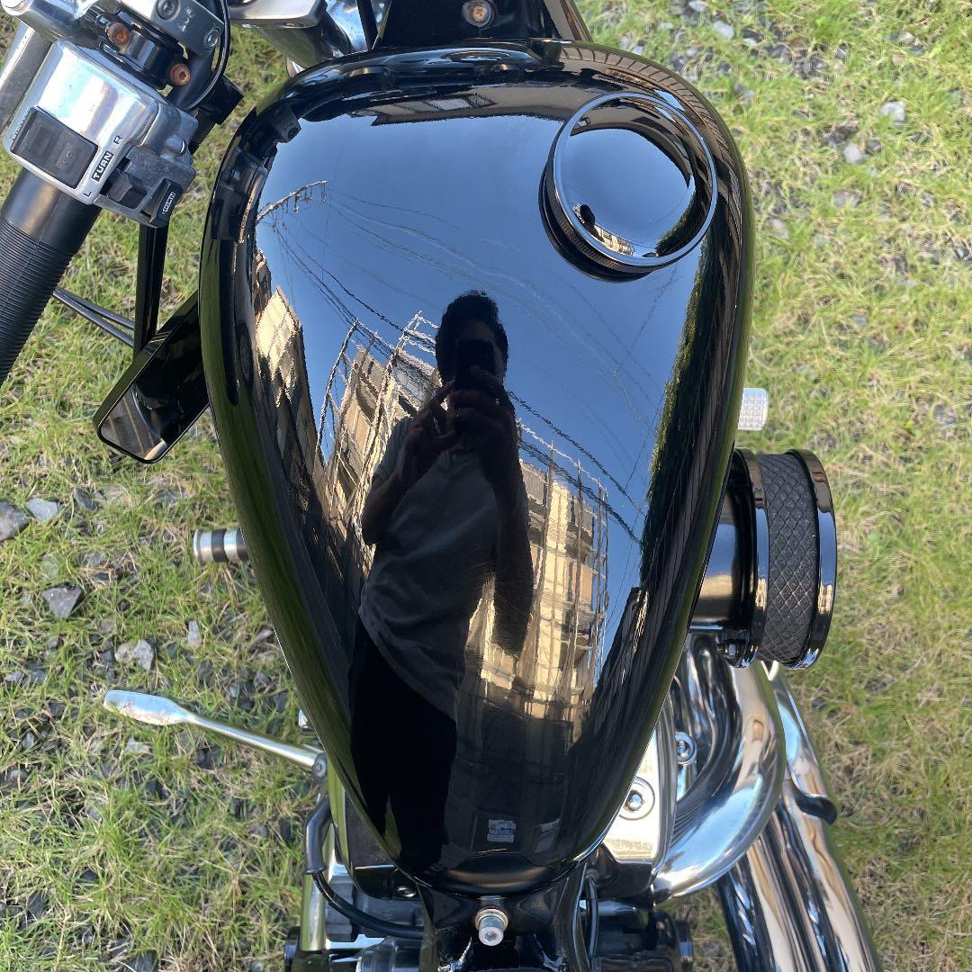 スティード タンク スティード400純正タンク 黒