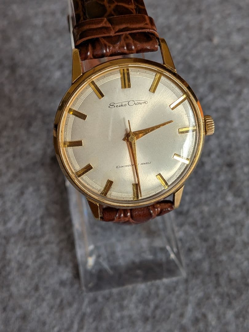 セイコー　クラウン　２１石 手巻き　稼働　SEIKO　メンズ