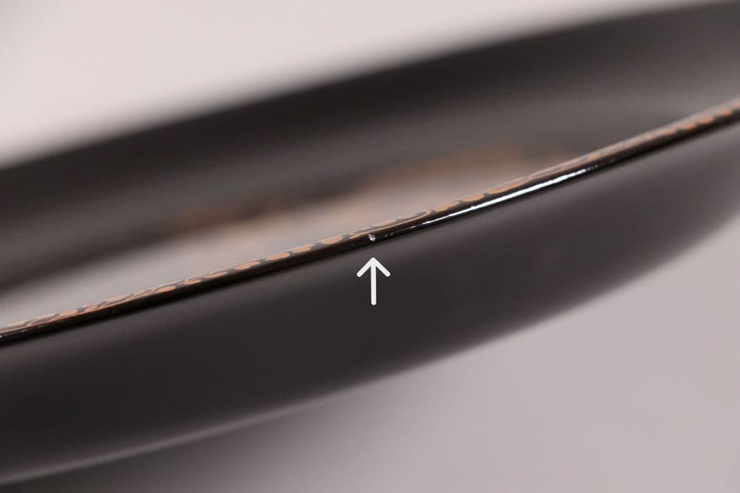 MA218 時代漆器 松竹梅鶴金蒔絵 縁唐草 黒塗 大徳寺盆 二客 菓子盆 木皿