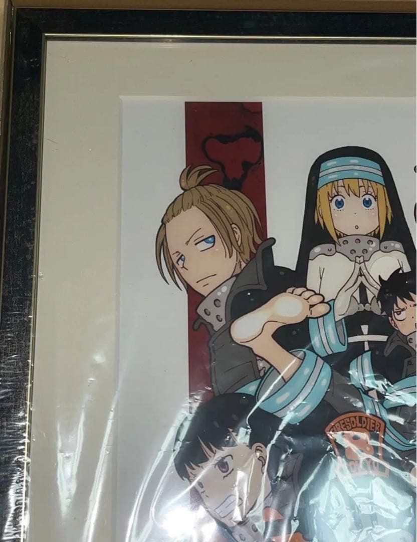 炎炎ノ消防隊 第8特殊消防隊 複製原画 大久保篤 - メルカリ