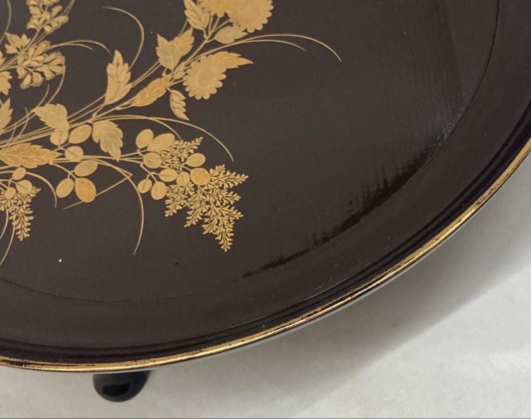 2026年最新】時代品の人気アイテム - メルカリ B541b 黒漆塗「三足秋草