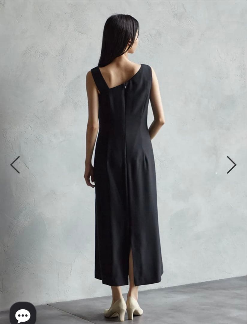 Aimer Acret アシンメトリーケープ付タイトラインドレス オケージョン