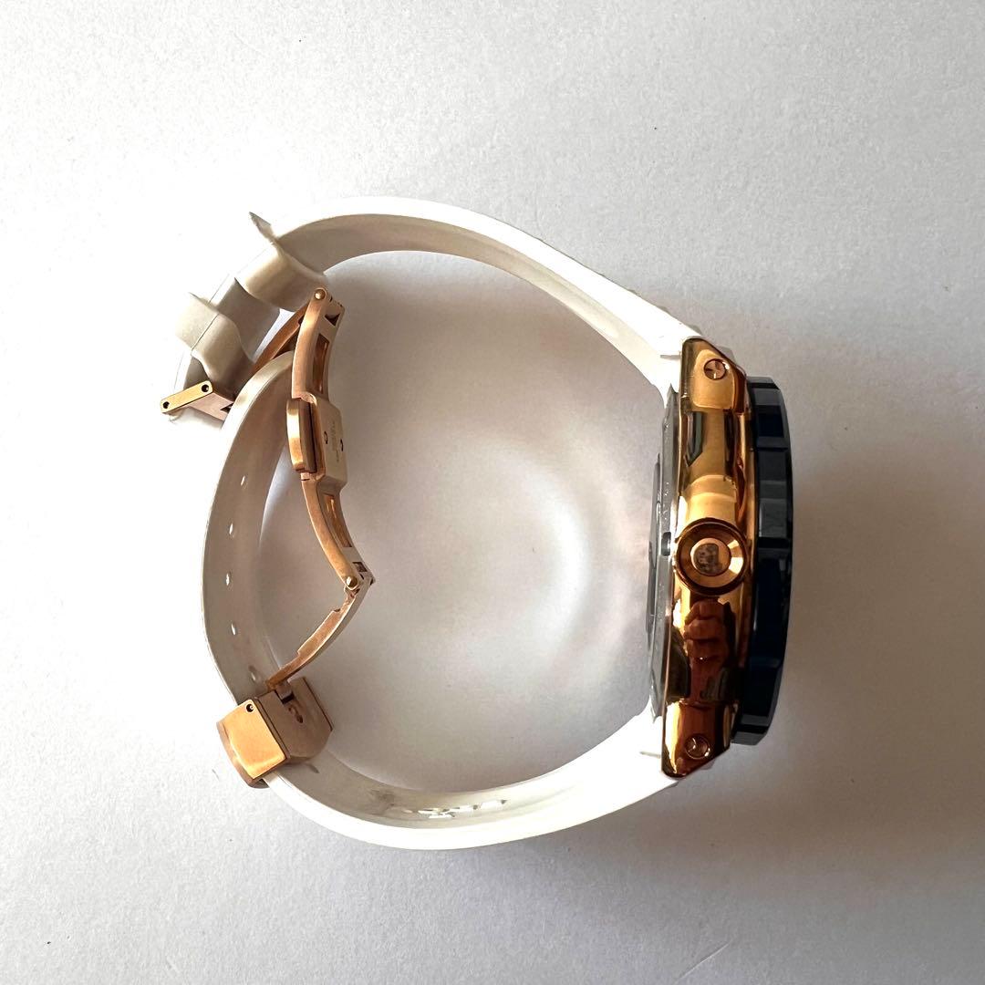 【100本限定】EDOX クロノオフショア1 クロノグラフメンズ クォーツ 白