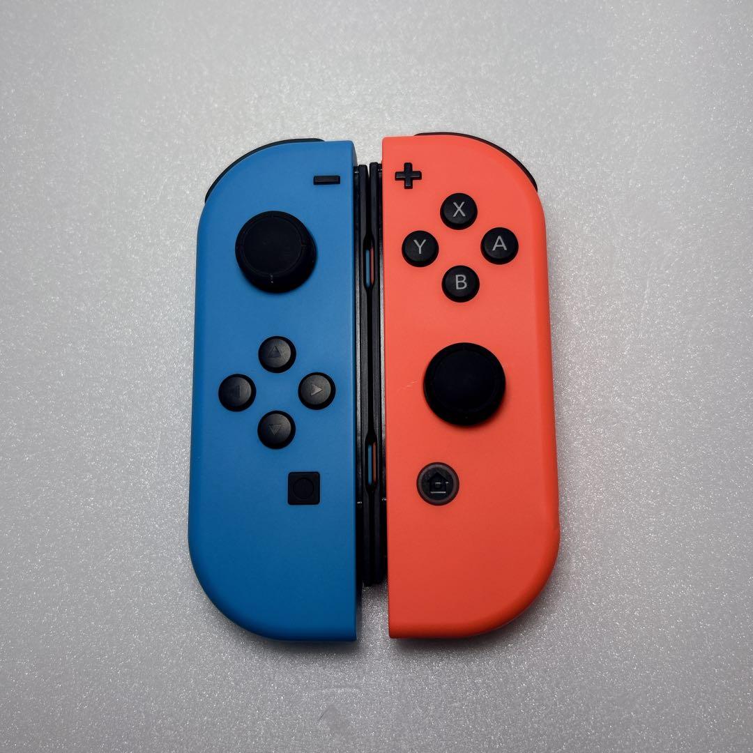 【ほぼ新品】Nintendo Switch ネオンブルー/(R) ネオンレッド