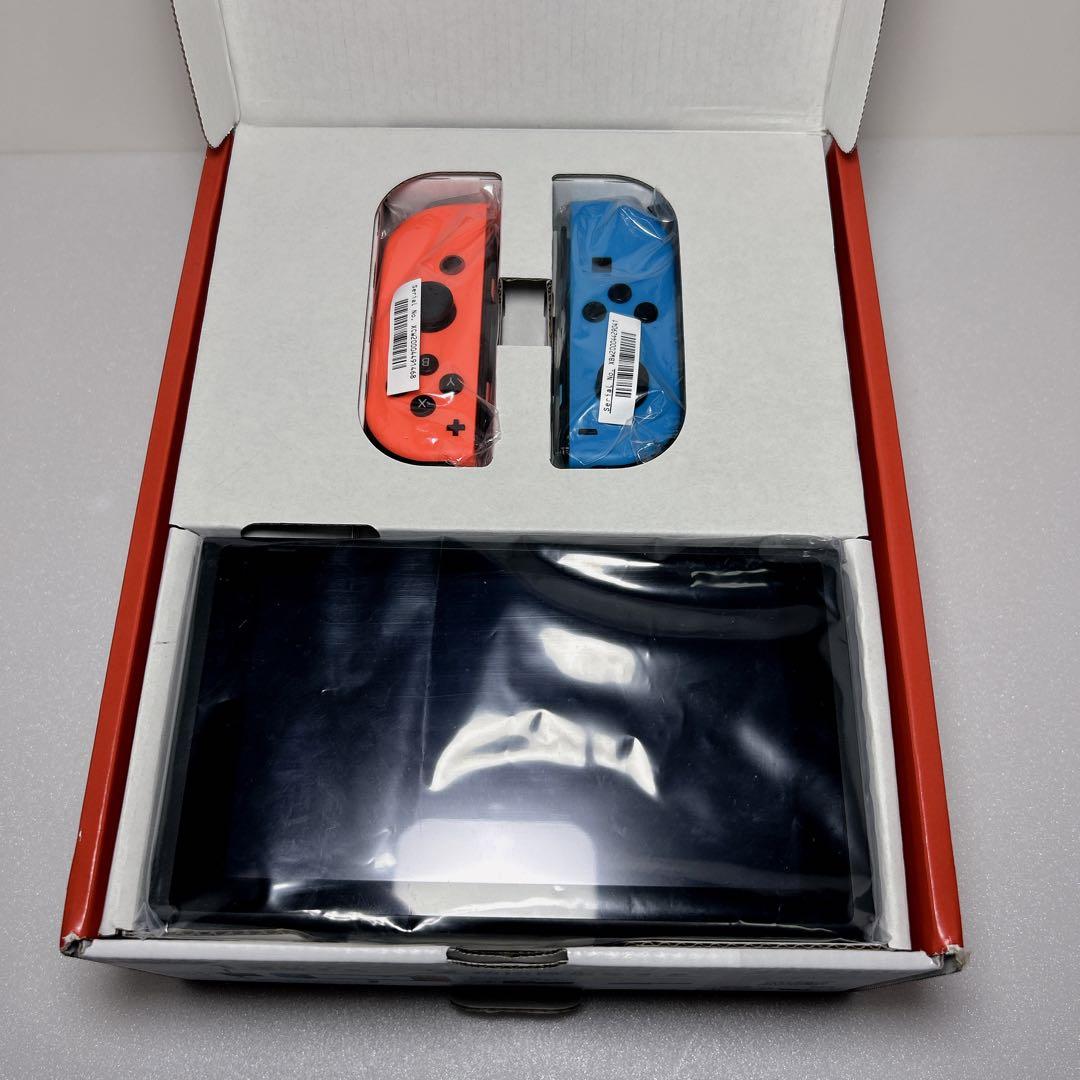 【ほぼ新品】Nintendo Switch ネオンブルー/(R) ネオンレッド